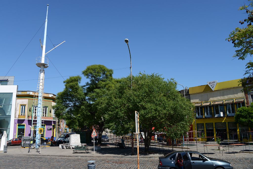 06 Vuelta de Rocha Plaza Shaped Like A Ship Deck La Boca Buenos Aires